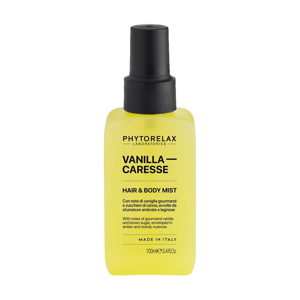 Парфумований спрей для тіла та волосся Phytorelax Laboratories Vanilla Caresse Hair &amp; Body Mist Ванільна ніжність, 100 мл